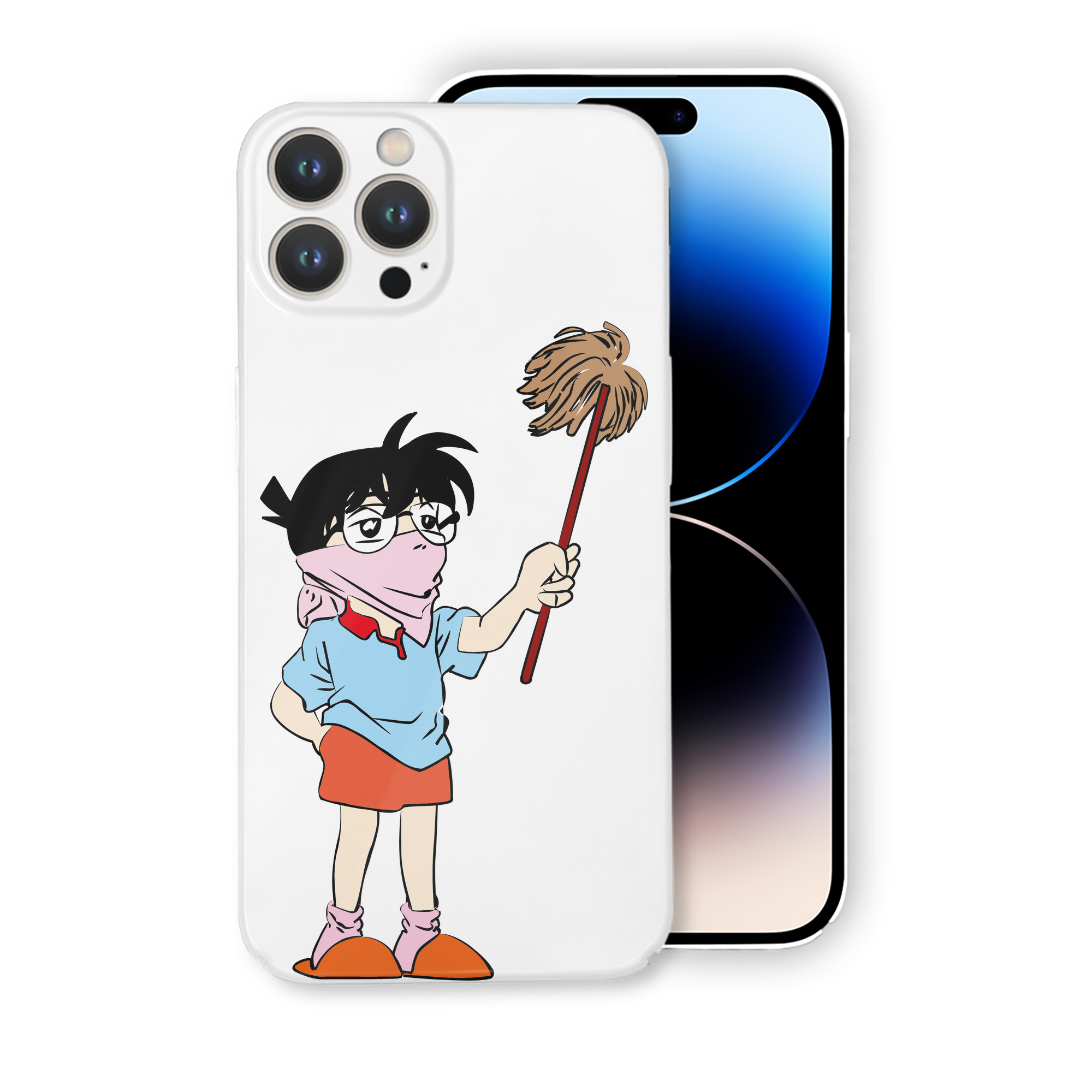 （画像用） 名探偵コナン 江戸川 コナン Detective Conan Conan Edogawa 【iPhone 14シリーズ対応】ハードケース